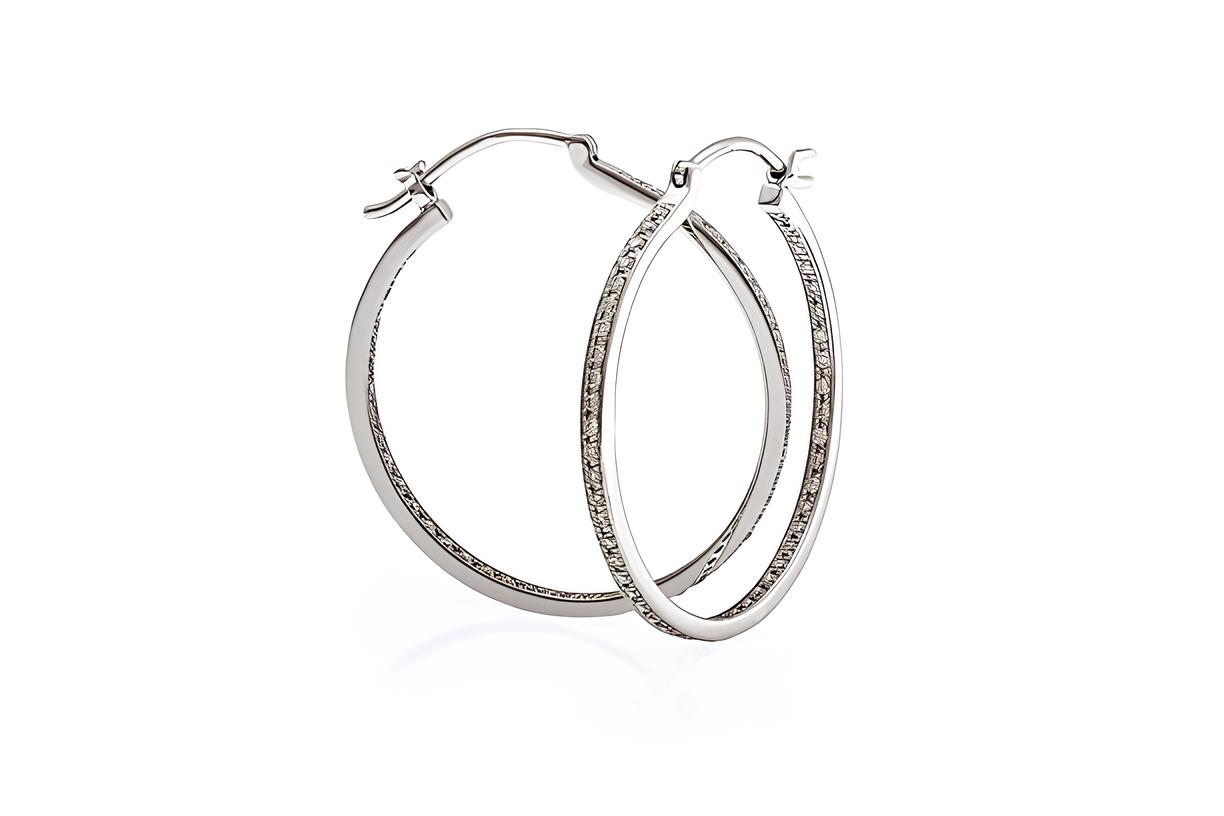 Σκουλαρίκια Ασημένια Με Πέτρες